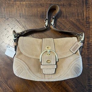Coach Tan Suede Women's Bag